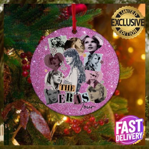 Taylor Swift The Eras Tour 2023 Swiftmas Swifties Gift Ceramic Christmas Tree Decorations Ornament