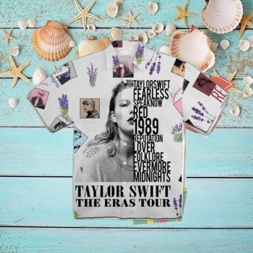Taylor Swift The Eras Tour Album 2024 Trendy Hawaiian Shirt