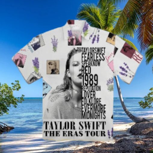 Taylor Swift The Eras Tour Album Hawaiian Shirt For Fans