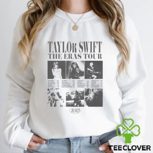 Taylor Swift The Eras Tour Collage White shirt