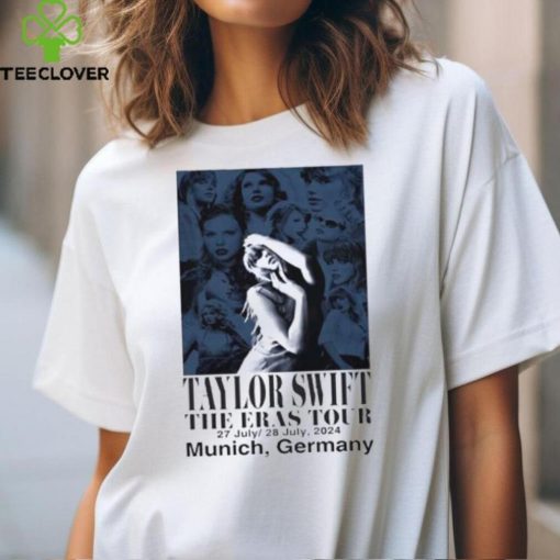 Taylor Swift The Eras Tour Merch On July 27 28 2024 At Olympiastadion München In Munich Germany Poster T Shirt