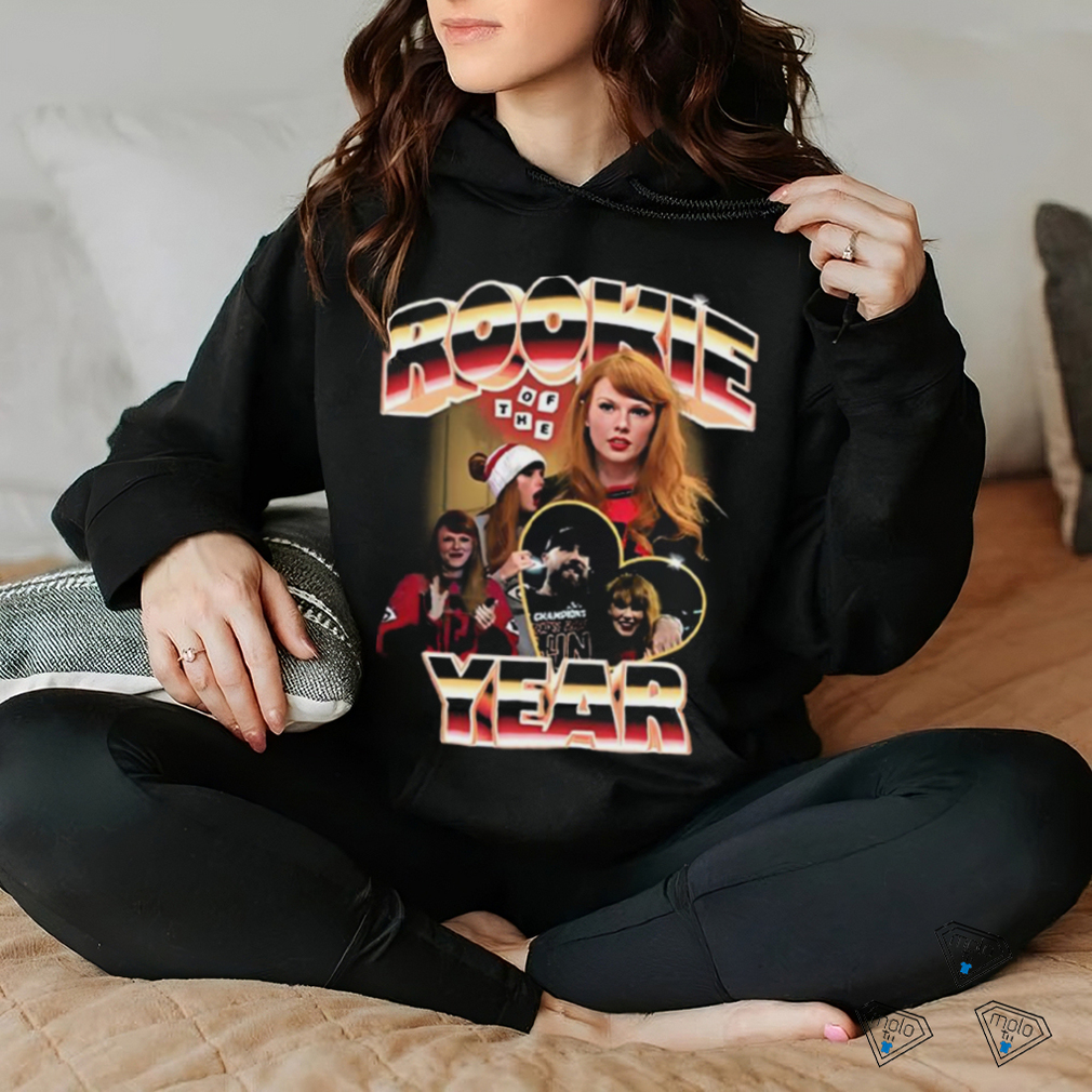 Taylor Swift Travis Kelce Rookie Of The Year T Shirt Taylor Swift Travis Kelce Rookie Of The Year T Shirt