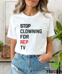 Taylor Swift Wearing Stop Clowning For Rep Tv Shirt