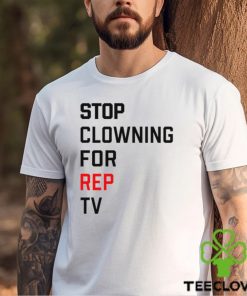 Taylor Swift Wearing Stop Clowning For Rep Tv Shirt