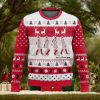 In N Out Burger Fleece Ugly Christmas Sweater