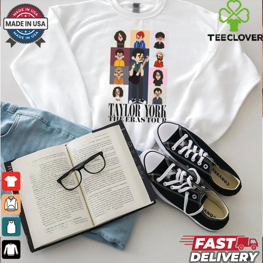 Taylor York The Eras Tour Tee Shirt Taylor York The Eras Tour Tee Shirt
