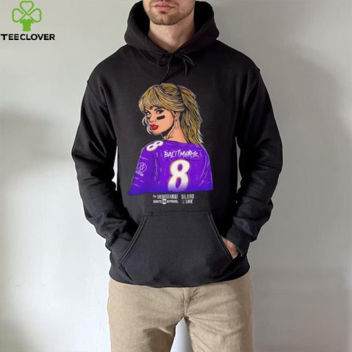 Taylor in Baltimore Ravens karma is a home game win hoodie, sweater, longsleeve, shirt v-neck, t-shirt