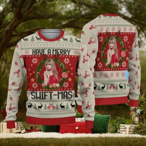 Tayswif Have A Merry Swift mas Sweater