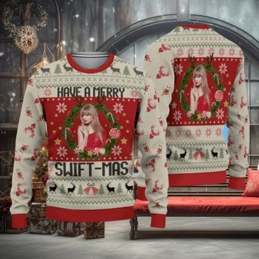 Tayswif Have A Merry Swift mas Sweater