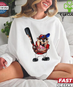 Taz On Deck x MLB Phillies shirt