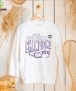 Tcu Horned Frogs 2023 Baseball Tournament Champions Crewneck Sweatshirt