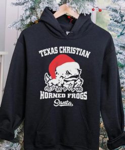 Tcu Horned Frogs Football Santa Hat Christmas Shirt