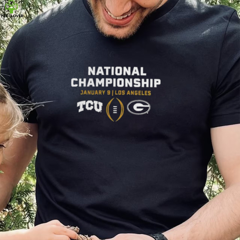 Tcu horned frogs vs. Georgia Bulldog Football playoff 2023 national championship shirt Tcu horned frogs vs. Georgia Bulldog Football playoff 2023 national championship shirt