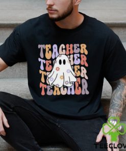 Teacher Halloween Shirt, Spooky Teacher Shirt, Best Teacher Halloween Costumes Merch, Spooky Teacher Ghost Shirt