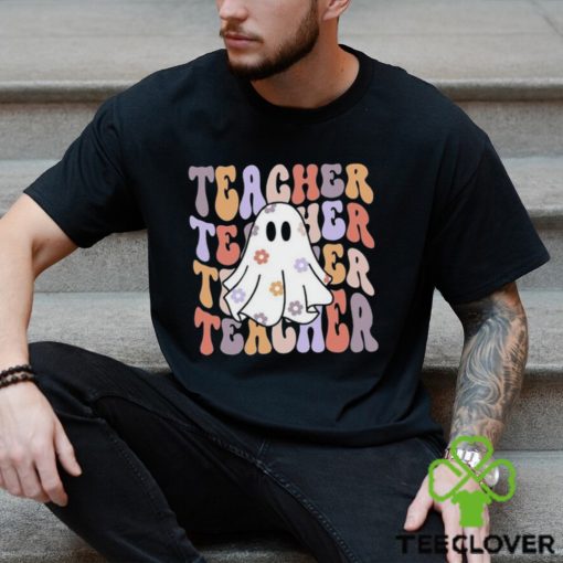 Teacher Halloween Shirt, Spooky Teacher Shirt, Best Teacher Halloween Costumes Merch, Spooky Teacher Ghost Shirt
