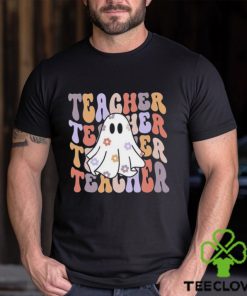 Teacher Halloween Shirt, Spooky Teacher Shirt, Best Teacher Halloween Costumes Merch, Spooky Teacher Ghost Shirt