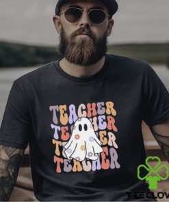 Teacher Halloween Shirt, Spooky Teacher Shirt, Best Teacher Halloween Costumes Merch, Spooky Teacher Ghost Shirt