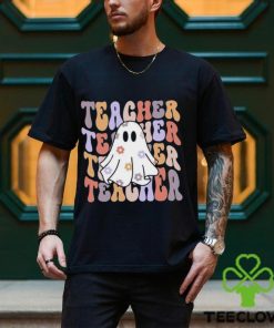 Teacher Halloween Shirt, Spooky Teacher Shirt, Best Teacher Halloween Costumes Merch, Spooky Teacher Ghost Shirt