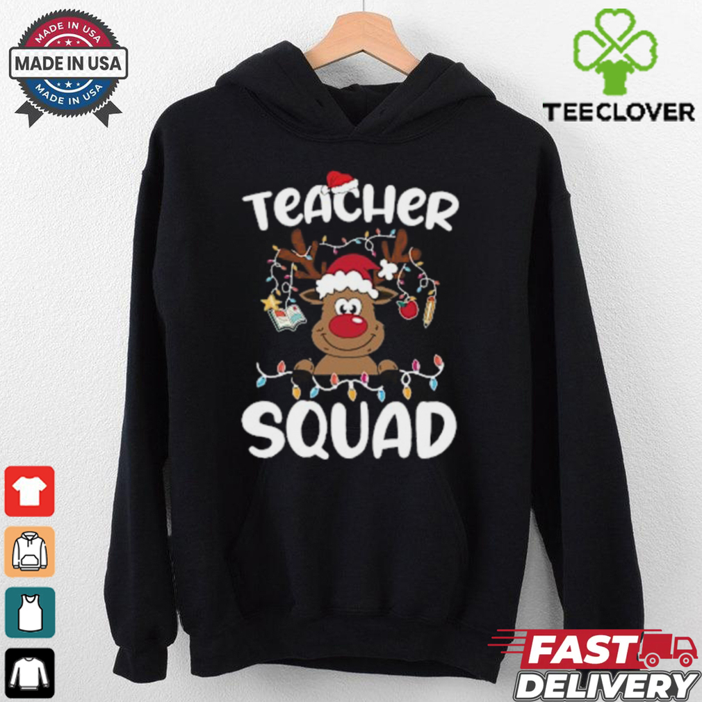 Teacher Squad Reindeer Funny Teacher Christmas Xmas Gift For Men Women T Shirt Teacher Squad Reindeer Funny Teacher Christmas Xmas Gift For Men Women T Shirt