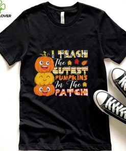 Teacher halloween teacher kindergarten cutest pumpkins hoodie, sweater, longsleeve, shirt v-neck, t-shirt