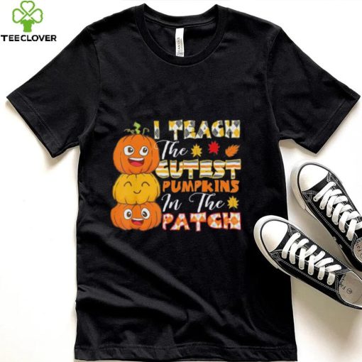 Teacher halloween teacher kindergarten cutest pumpkins hoodie, sweater, longsleeve, shirt v-neck, t-shirt