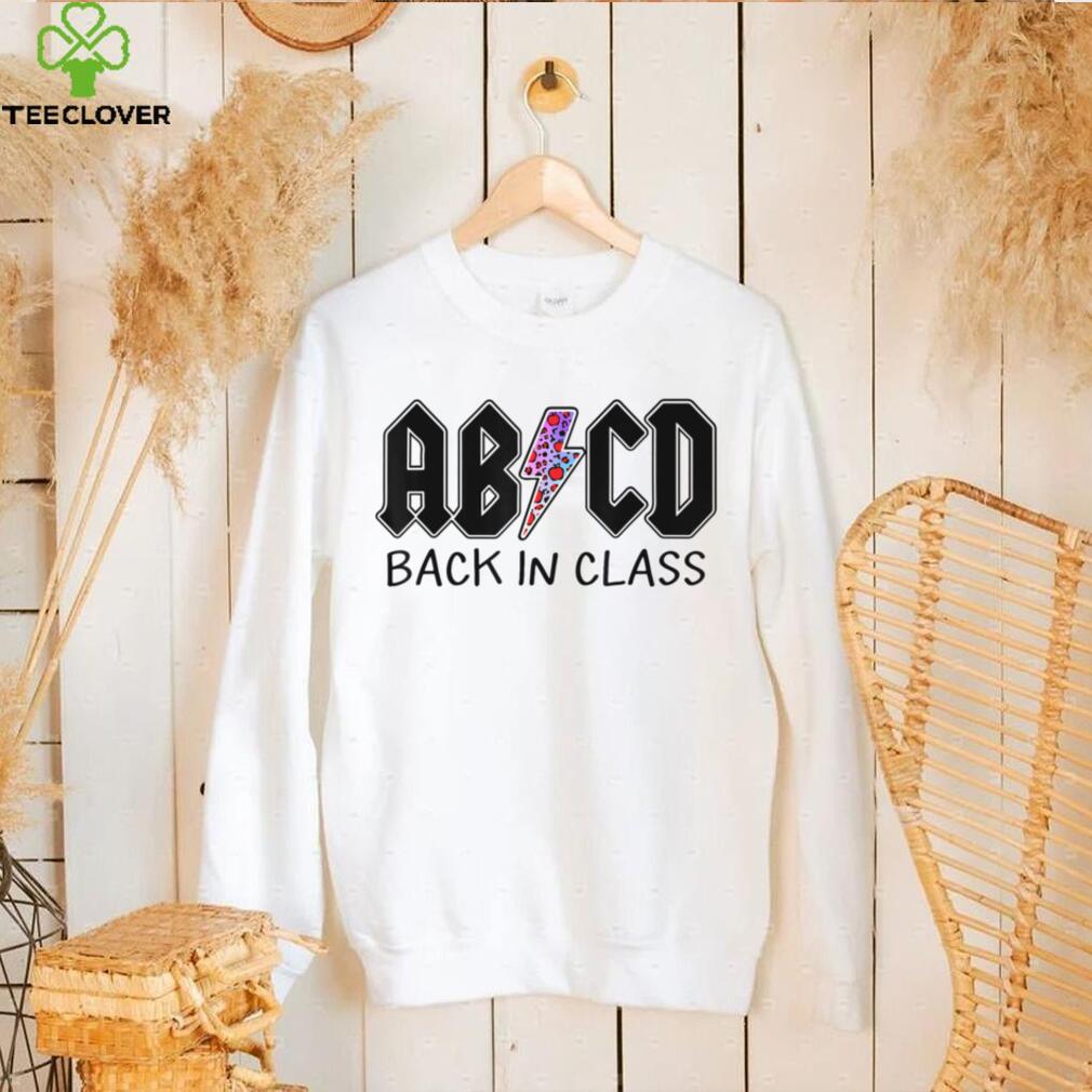 Teachers ABCD Shirt, Leopard Back to School T Shirt