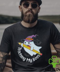 Teaching My Boos Halloween Ghost Funny Teacher Shirt