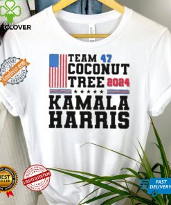 Team 47 Coconut Tree Shirt Kamala Harris Coconut Tree Shirt Kamala 2024 President Shirt