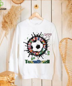 Team Brazil Qatar World Cup 2022 t hoodie, sweater, longsleeve, shirt v-neck, t-shirt