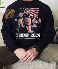 Team Donald Trump 2024 Never Surrender T Shirt 2 Team Donald Trump 2024 Never Surrender T Shirt