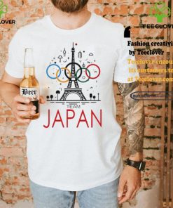 Team Japan Olympics Paris 2024 logo shirt