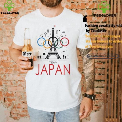 Team Japan Olympics Paris 2024 logo shirt