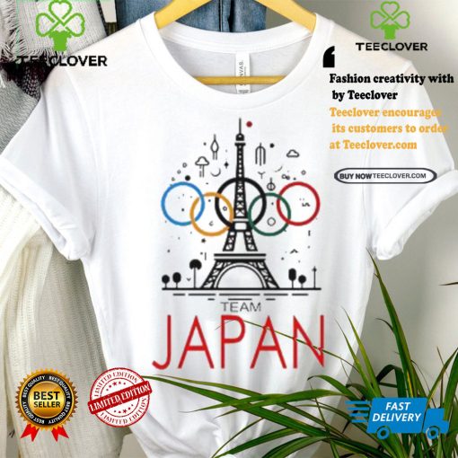 Team Japan Olympics Paris 2024 logo shirt