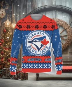 Team Logo Toronto Blue Jays Ugly Christmas Sweater