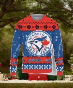 Team Logo Toronto Blue Jays Ugly Christmas Sweater