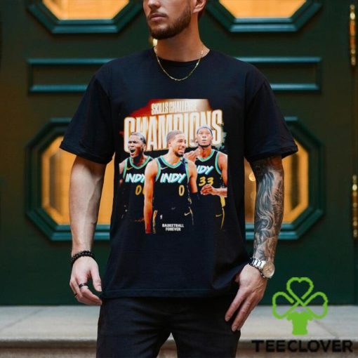 Team Pacers Skills Challenge Champions poster shirt