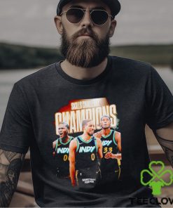 Team Pacers Skills Challenge Champions poster shirt