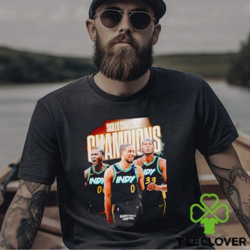 Team Pacers Skills Challenge Champions poster shirt