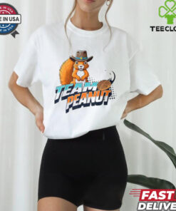 Team Peanut Justice for Peanutthe Squirrel in a Cowboy Hat Tank Top shirt