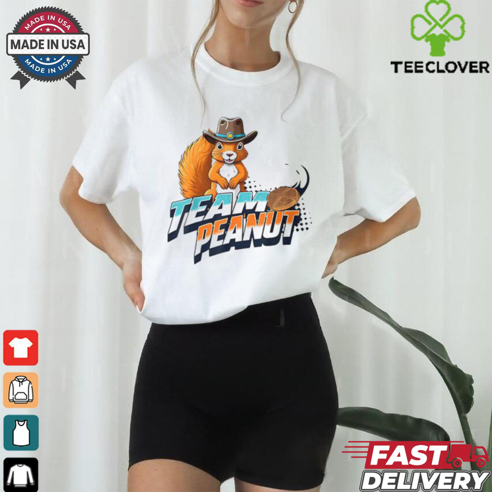 Team Peanut Justice for Peanutthe Squirrel in a Cowboy Hat Tank Top shirt Team Peanut Justice for Peanutthe Squirrel in a Cowboy Hat Tank Top shirt