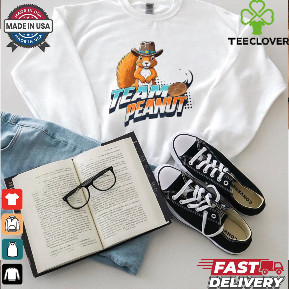 Team Peanut Justice for Peanutthe Squirrel in a Cowboy Hat Tank Top shirt Team Peanut Justice for Peanutthe Squirrel in a Cowboy Hat Tank Top shirt