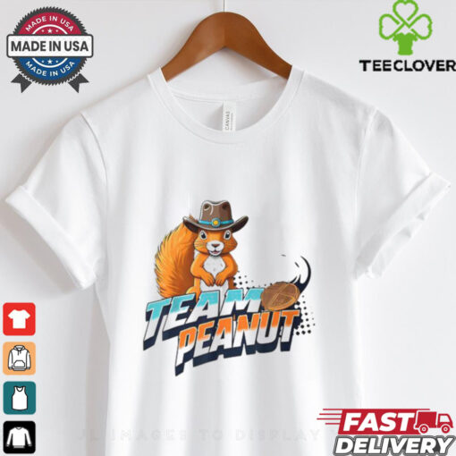 Team Peanut Justice for Peanutthe Squirrel in a Cowboy Hat Tank Top shirt