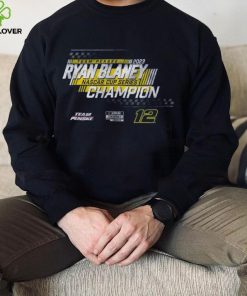 Team Penske Navy Ryan Blaney 2023 NASCAR Cup Series Champion Speed T Shirt 3 Team Penske Navy Ryan Blaney 2023 NASCAR Cup Series Champion Speed T Shirt