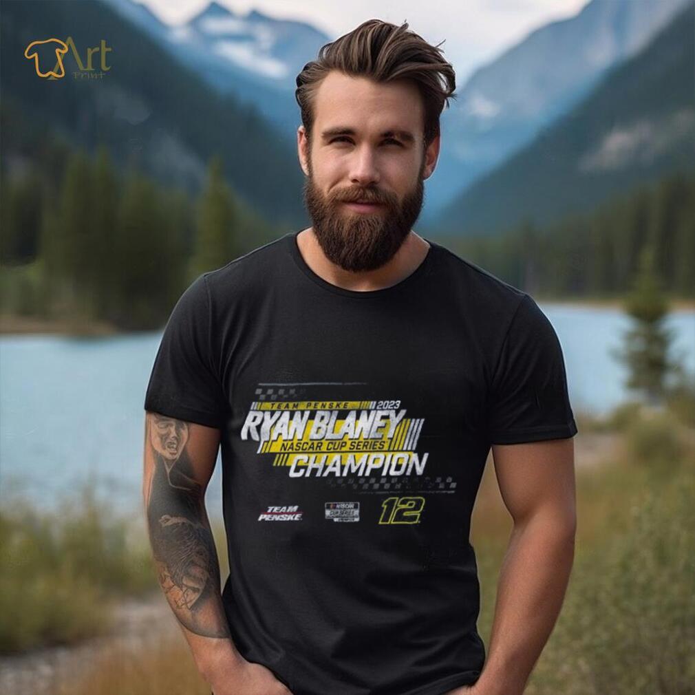 Team Penske Navy Ryan Blaney 2023 NASCAR Cup Series Champion Speed T Shirt Team Penske Navy Ryan Blaney 2023 NASCAR Cup Series Champion Speed T Shirt