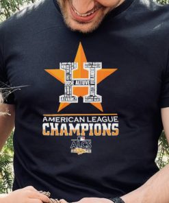 Team Players Houston Astros 2022 American League Champions Shirt