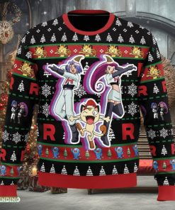 Team Rocket Pokemon Ugly Christmas Sweater Funny Gift Ideas Christmas