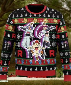 Team Rocket Pokemon Ugly Christmas Sweater Funny Gift Ideas Christmas