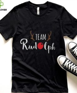 Team Rudolph Christmas Motif T shirt 5 Team Rudolph Christmas Motif T shirt