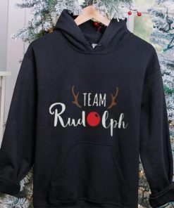 Team Rudolph Christmas Motif T shirt 7 Team Rudolph Christmas Motif T shirt