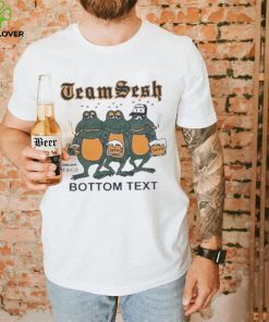 Team SESH Frogs Bottom Text Shirt 1 Team SESH Frogs Bottom Text Shirt
